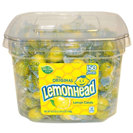 Lemonhead Tub .27 Oz., PK600